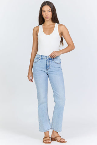 Dear John Bottoms - Pants Anika Straight Leg Jeans Tribute