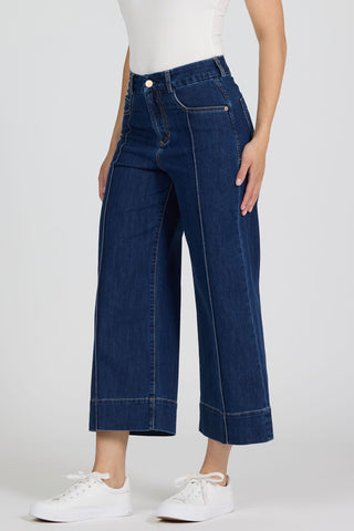 Dear John Bottoms - Pants Audrey High Rise Cropped Jeans Breckenridge