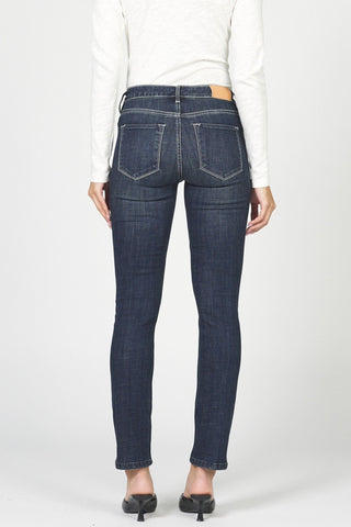 Dear John Bottoms - Pants Blaire Mid-Rise Slim Straight Jeans Lennon