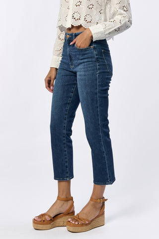 Dear John Bottoms - Pants Frankie Straight Leg High Rise Jeans Iguaza