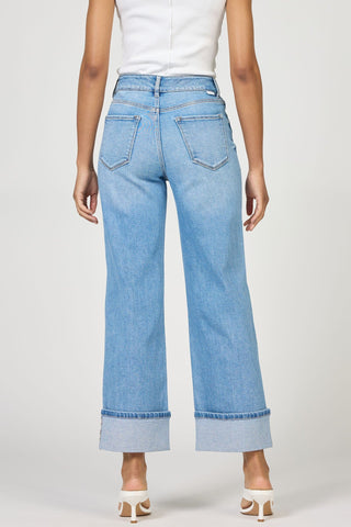 Dear John Bottoms - Pants Holly High Rise Cuffed Jeans Winslow