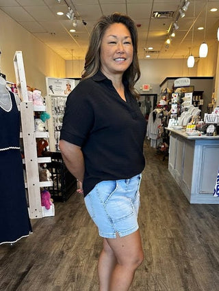 Dear John Bottoms - Shorts Julian Denim Shorts French Cloud