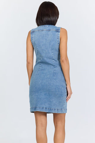 Dear John Dresses Zamira Sleeveless Denim Dress