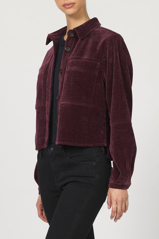 Dear John Outerwear - Jackets Cropped Gina Long Sleeve Jacket Fig