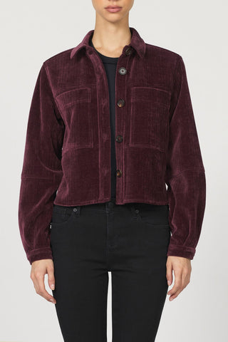 Dear John Outerwear - Jackets Xsm Cropped Gina Long Sleeve Jacket Fig