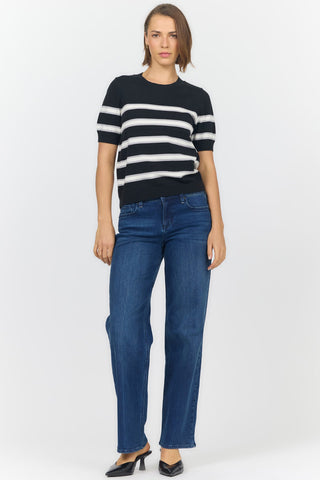 Dear John Tops - Sweaters Amaris Sweater Black & Grey