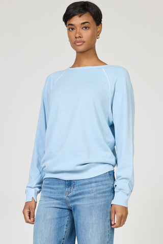 Dear John Tops - Sweaters Lilja Long Sleeve Sweater Pigment Skyway