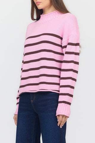 Dear John Tops - Sweaters Solana Sweater Cashmere Rose