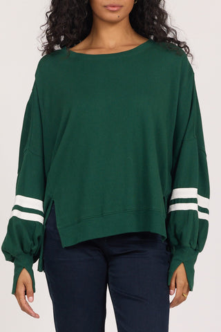 Dear John Tops - Sweatshirt Xsm Trenton Long Sleeve Sweatshirt Pineneedle