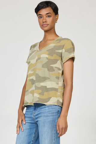 Dear John Tops - T-Shirts Vanya Short Sleeve T-Shirt Camo