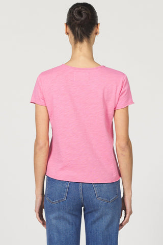 Dear John Tops - T-Shirts Vanya Short Sleeve T-Shirt Pink Lemonade