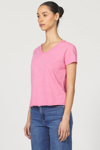 Dear John Tops - T-Shirts Vanya Short Sleeve T-Shirt Pink Lemonade