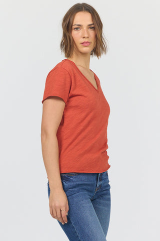 Dear John Tops - T-Shirts Vanya Short Sleeve T-Shirt Rooibos Tea