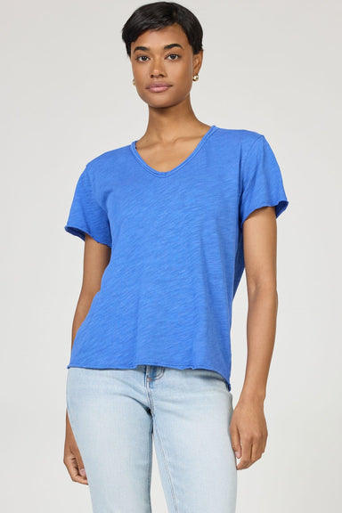 Dear John Tops - T-Shirts Xsm Vanya Short Sleeve T-Shirt Denim Blue