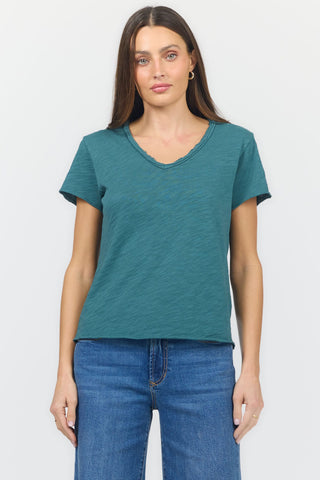 Dear John Tops - T-Shirts Xsm Vanya Short Sleeve T-Shirt  Mediterranea
