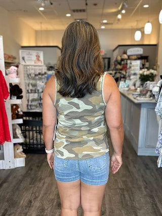 Dear John Tops - Tank Top Sirena Rivera Camo Tank