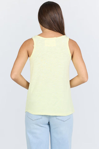 Dear John Tops - Tank Top Sirena Tank Top Wax Yellow