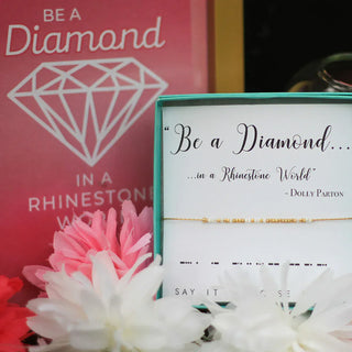 Dot & Dash Jewelry - Bracelets Be a Diamond Dot & Dash Bracelet