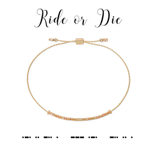 Dot & Dash Jewelry - Bracelets Ride or Die Dot & Dash Bracelet
