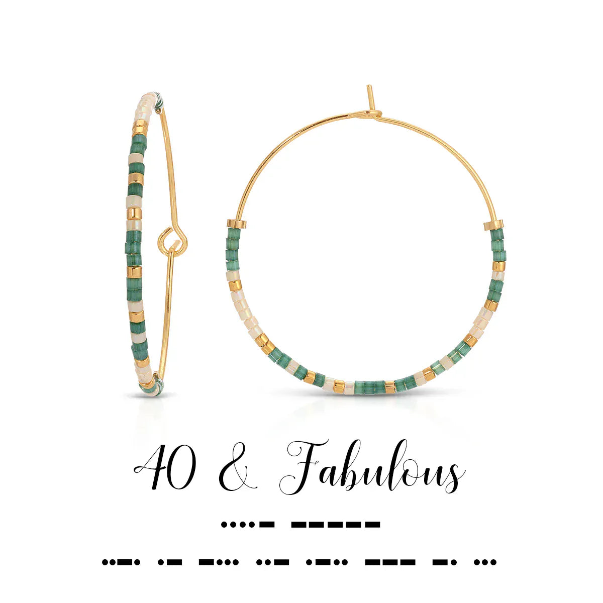 Dot & Dash Jewelry - Earrings 40 & Fabulous Dot & Dash Hoop Earrings