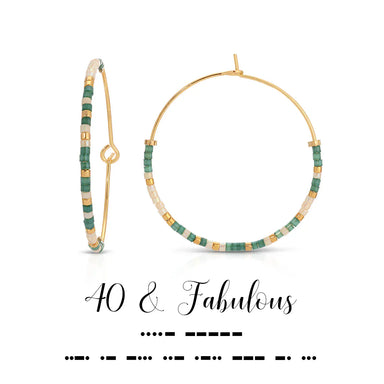 Dot & Dash Jewelry - Earrings 40 & Fabulous Dot & Dash Hoop Earrings