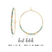 Dot & Dash Jewelry - Earrings Best Bitch Dot & Dash Hoop Earrings