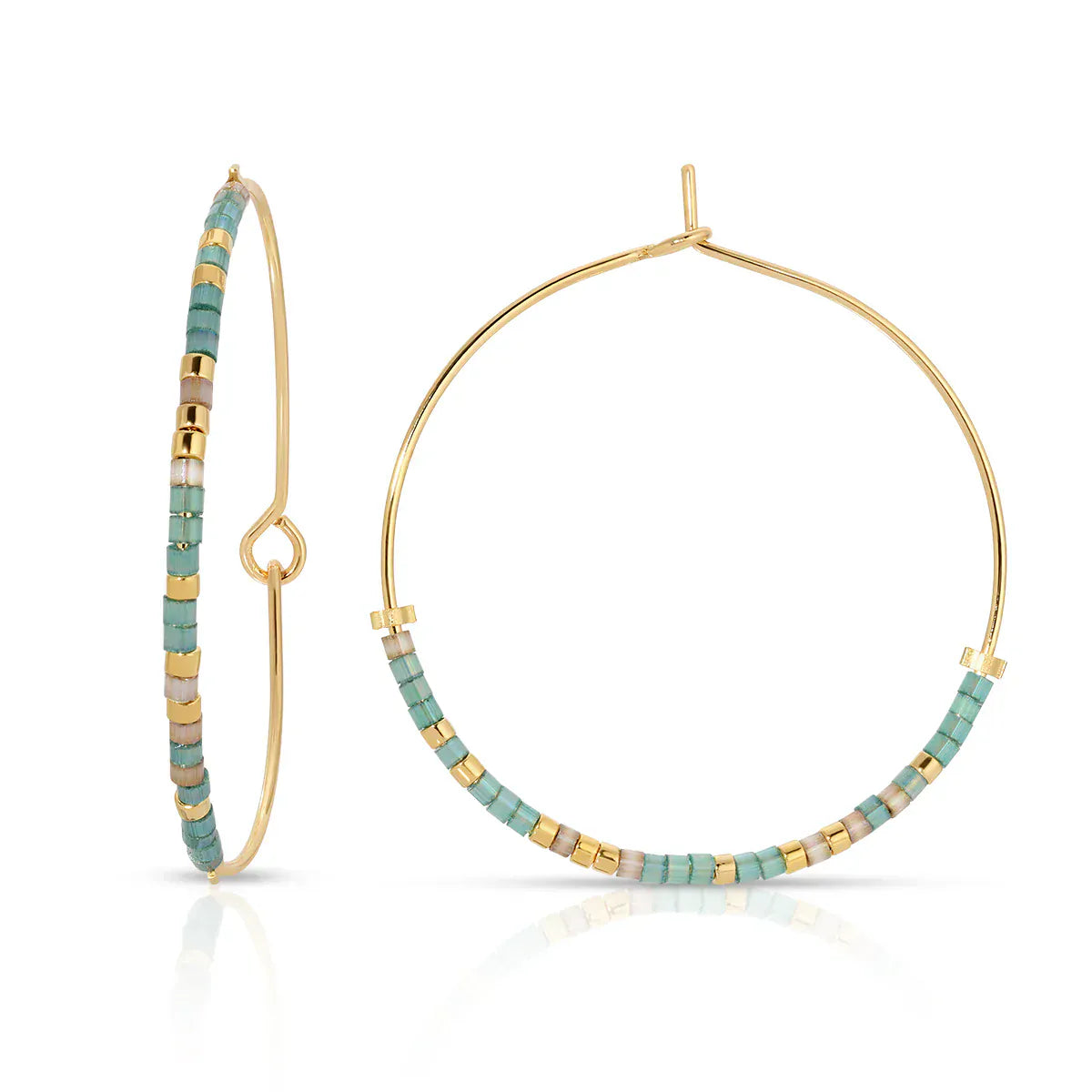 Dot & Dash Jewelry - Earrings Best Bitch Dot & Dash Hoop Earrings