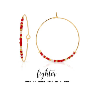 Dot & Dash Jewelry - Earrings Fighter Dot & Dash Earrings
