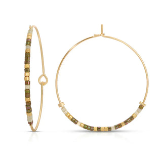 Dot & Dash Jewelry - Earrings I Got You Hoop Dot & Dash Earrings