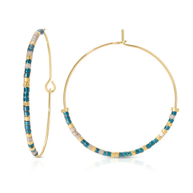 Dot & Dash Jewelry - Earrings Soul Sister Dot & Dash Hoop Earrings