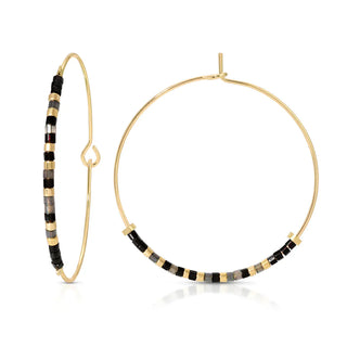 Dot & Dash Jewelry - Earrings Strength Hoop Dot & Dash Earrings