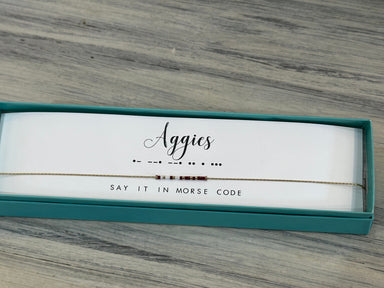 Dot & Dash Jewelry - Necklaces Aggies Dot & Dash Necklace