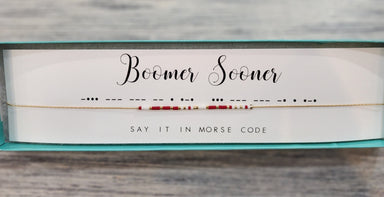 Dot & Dash Jewelry - Necklaces Boomer Sooner Dot & Dash Necklace