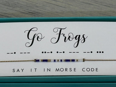 Dot & Dash Jewelry - Necklaces Go Frogs Dot & Dash Necklace