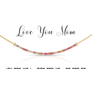 Dot & Dash Jewelry - Necklaces Love You Mom Dot & Dash Necklace