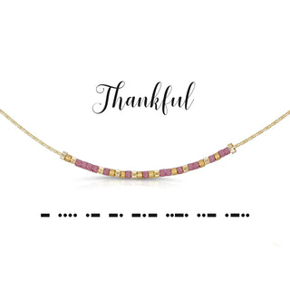 Dot & Dash Jewelry - Necklaces Thankful Dot & Dash Necklace