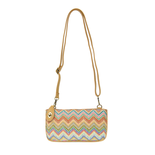 Crossbody or Wristlet Clutch - Straw More Colors