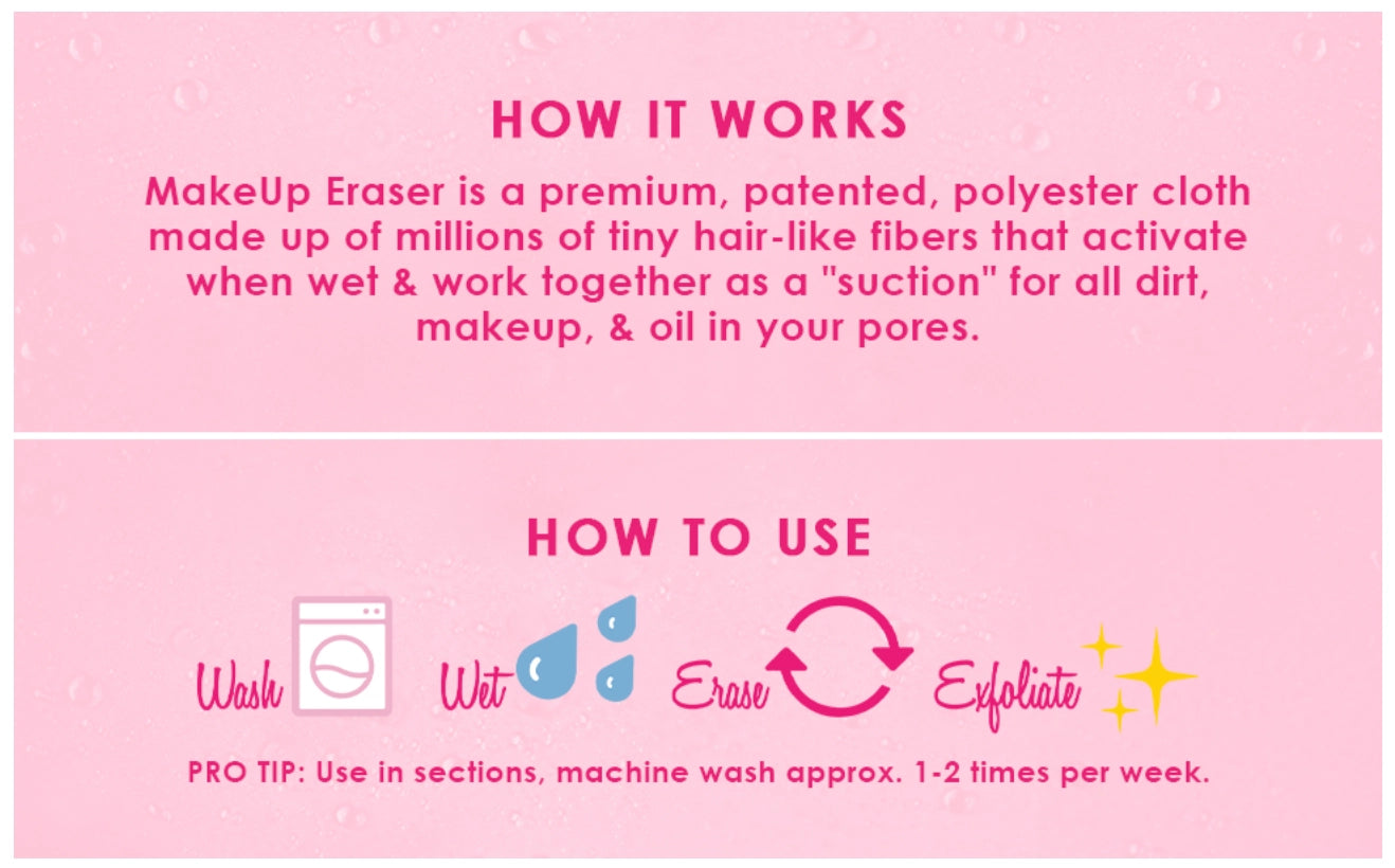 Sip Happens 7-Day Set MakeUp Eraser