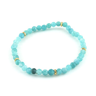Erimish Jewelry - Bracelets 14K Gold Filled Tianhe Gemstone Bracelet 4MM