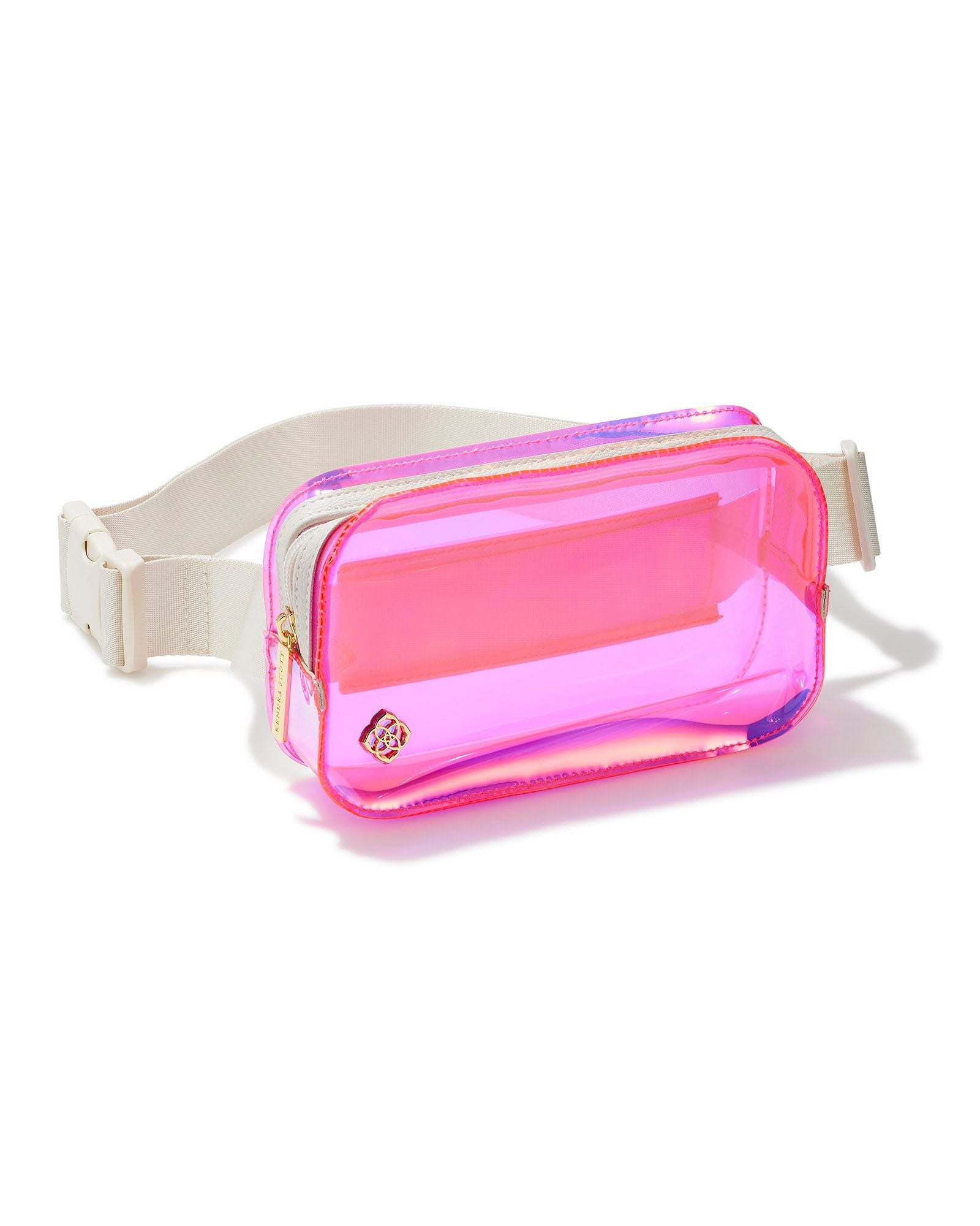 Pink Iridescent Belt Bag