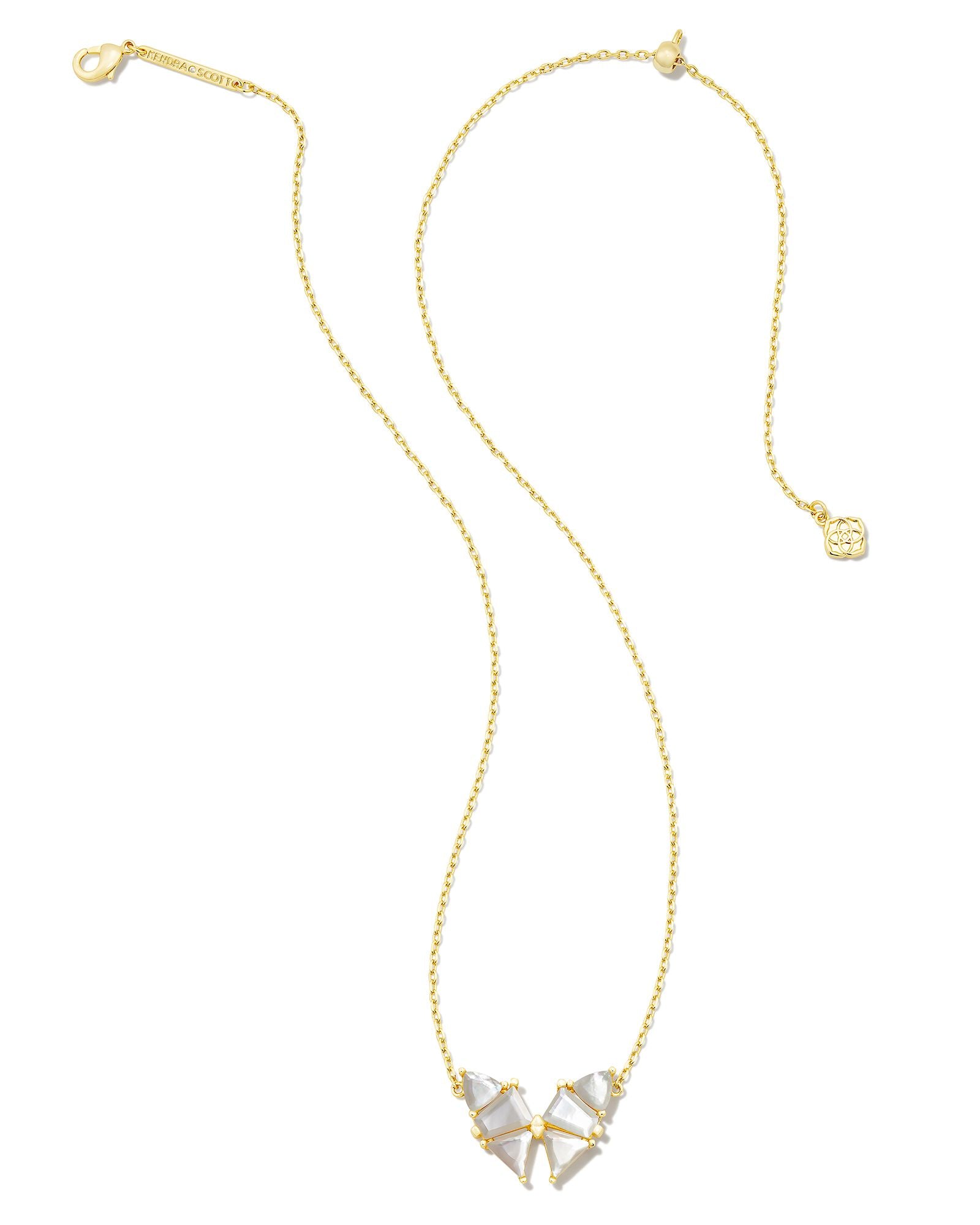 Sale Blair Butterfly Necklace Gold Ivory MOP