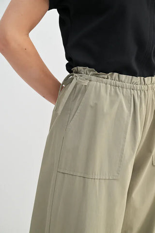 Fun2Fun Bottoms - Pants Ruffle Waist Side Tie Detail Pant