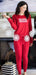 Hello Mello Loungewear- Sleepwear Sale Hello Mello Better Not Pout Loungewear Set Red