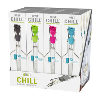 Host Home - Drinkware Chill Cooling Pour Spout w/Active Cooling Gel 4 Colors