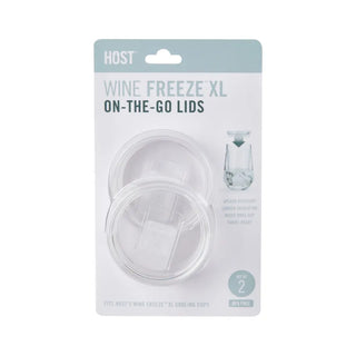 Host Home - Drinkware Wine Freeze XL Travel Lids Set of 2