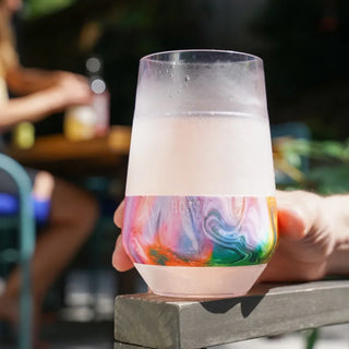 Host Home - Drinkware XL Wine Freeze Cooling Cups Unicorn