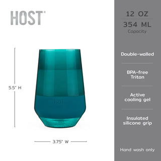 Host Home - Drinkware Xlg Wine Freeze Cooling Cups
