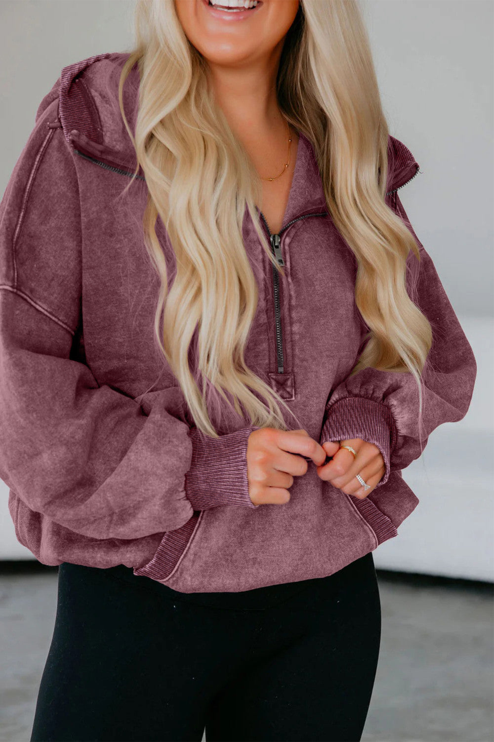 Mineral Wash Baggy Hoodie RTS