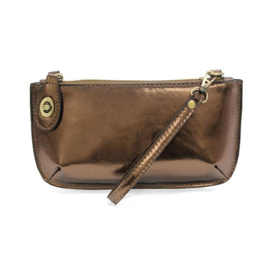 Joy Susan Accessories - Handbags Copper Liquid Metal Crossbody or Wristlet