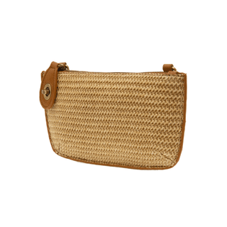 Joy Susan Accessories - Handbags Crossbody or Wristlet Clutch - Straw More Colors